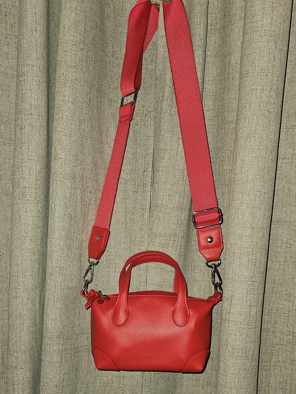 Red Women's Crossbody Mini Bag